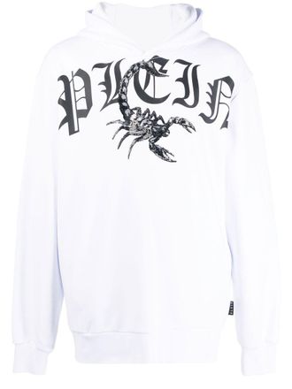 Philipp Plein Felpa con stampa - Bianco