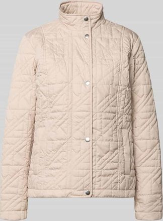 Fuchs Schmitt Steppjacke mit Stehkragen und Eingrifftaschen in Beige, Gr&ouml;&szlig;e 36