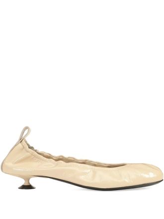 Sergio Rossi 25mm Orb leather pumps - Neutrals
