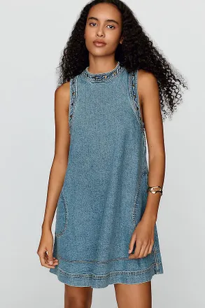 Pilcro 100% Cotton Denim Swing Dress