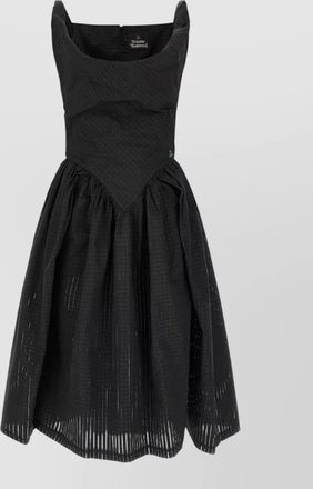 Vivienne Westwood silk-blend draped midi dress