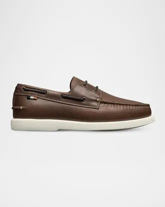 Allen Edmonds Men & apos;s Panama Leather Boat Shoes