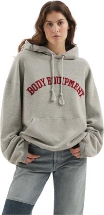 1989 STUDIO Hoodies, female, Gray, Size: 2XL Crewneck Sweaters Collection