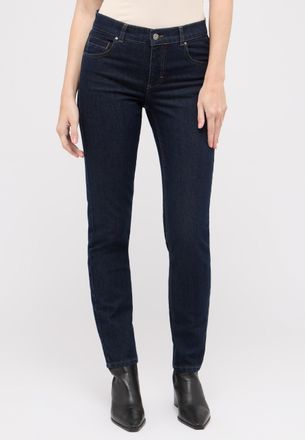 Angels 5-Pocket-Jeans ANGELS CICI, Damen, Gr. 34, L&auml;nge 28, blau (night blau), Denim/Jeans, Obermaterial: 77% Baumwolle, 21% Polyester, 2% Elasthan, slim fit