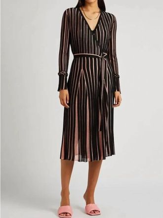 Diane Von F&uuml;rstenberg Edeline Wrap Dress In Black