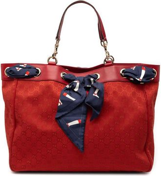 Gucci Pre-owned Gucci Large GG Canvas Positano Tote YX0PRLL2WOQ9KHAC