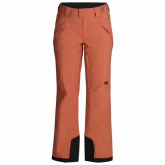 Outdoor Research Womens Snowcrew Insulated Pants In Cinnamon