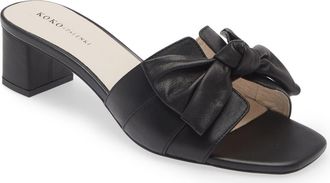 Koko + Palenki Sidney 2 Sandal in Black Leather at Nordstrom, Size 10