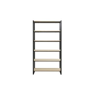 Miliboo Miliboo - Biblioteca Industrial Metal Y Madera Aristote
