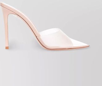 Gianvito Rossi pointed plexiglass sandals
