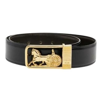 Celine Pre-owned Vintage Standard belt - female - Celine Vintage - Vintage Belts - Black - ONE SIZE - Pre-owned