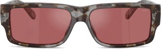 Diesel Rectangle sunglasses - Sunglasses - Man - Red