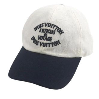 Louis Vuitton Pre-owned Cotton hats - Heren - Vintage Accessoires - Wit - ONE Size - Katoen - Vintage