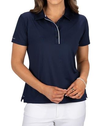Black Clover Mina Polo in Navy at Nordstrom, Size Medium
