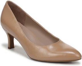 Naturalizer Flora Pump in Taupe Faux Leather at Nordstrom Rack, Size 9.5
