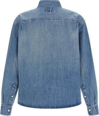 Jacquemus Mens Blue Cotton Blouse