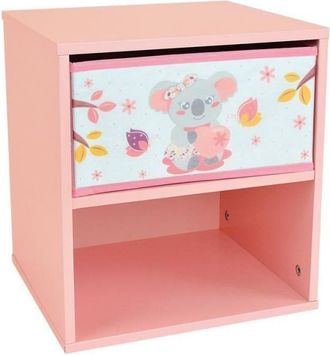 Les Tendances Les Tendances - Cally Mimi Koala Mesita De Noche Con Un Caj&oacute;n +- 36 X 33 X 30 Cm Para Ni&ntilde;o