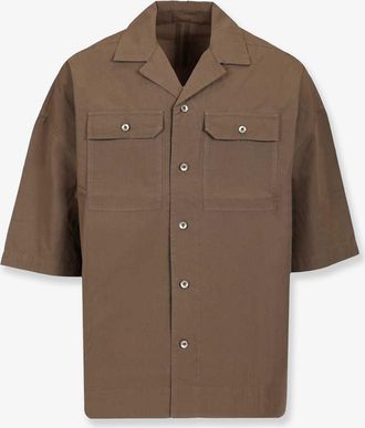 Rick Owens Camicia Tommy in cotone organico - DRKSHDW - gender_Man