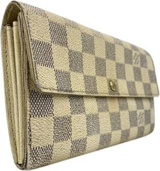 Louis Vuitton Pre-owned Portafoglio lungo (bi-fold) - - Pre-owned - Donna - Beige - ONE SIZE