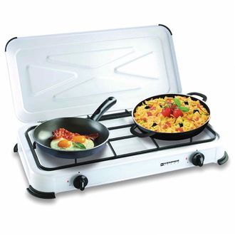 Kemper Cocina De Gas De 2 Fuegos