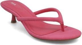 Mia Farren Kitten Heel Flip Flop in Hot Pink at Nordstrom Rack, Size 7.5