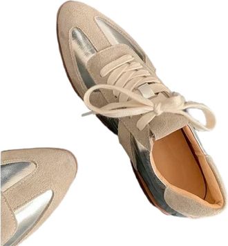 Generic NYSBH All-Match TrendVintage Casual Sports Shoes Women Hiking Sneakers Platform Walking Athletic Shoe White Loafers