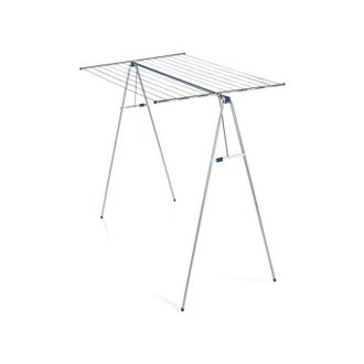 Leifheit 72706 Secadora Tendedero De Suelo Acero Inoxidable, Blanco
