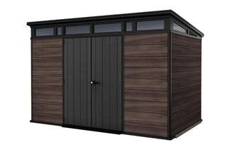 Keter Caseta De Exterior Signature 11x7 - 342x218x226 Cm Y 7,4 M2 - Rosewood