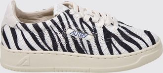 Autry Sneakers Medalist Easeknit in maglia crochet con stampa zebrata
