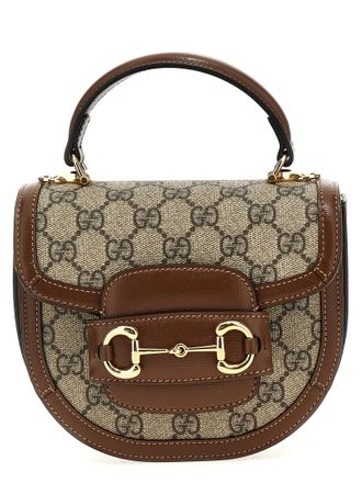 Gucci Brown Polyethylene Womens Handbag