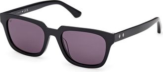Web Eyewear WE0391 01A Mens Sunglasses Black Size 53