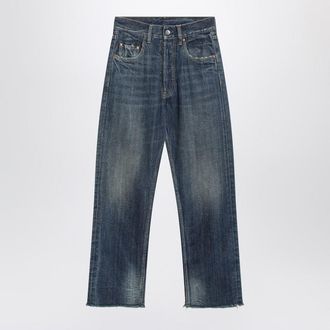 Maison Margiela Straight-Leg Jeans In Faded Blue Denim