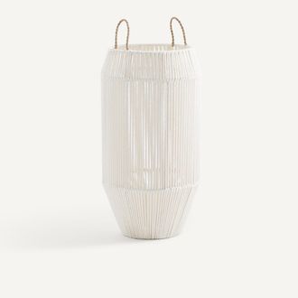 AM.PM Ronde handgeweven katoenen mand, hoog model, FOLO