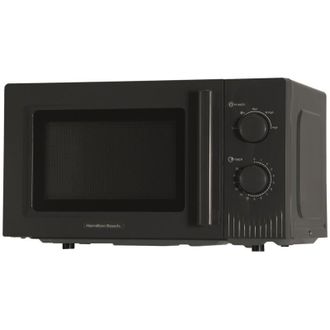 Hamilton Beach Microwave, Manual, 20L, Charcoal Miami Collection by Hamilton Beach HBMX20CH