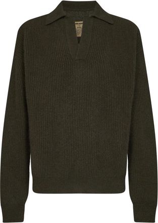 Uma Wang UMA Wang, Truien & Vesten, Heren, Groen, S, V-neck Truien