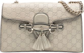 Gucci Pre-owned Womens Medium Guccissima Emily Shoulder Bag - Nude Leather - One Size
