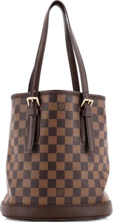 Louis Vuitton Marais Damier bucket bag - Bruin