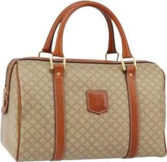 Celine Pre-owned Handbags, female, Beige, Size: ONE SIZE Pre-owned Vintage Handbag