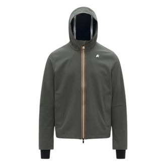 K-Way Jacko Bonded Jacket - Heren - Zomerjassen - Groen - M - Polyester - Jassen