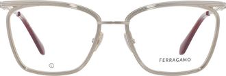 Ferragamo Demo Square Ladies Eyeglasses SF2235 710 55