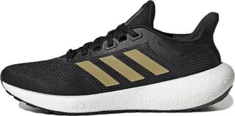adidas (WMNS) adidas PureBoost 22 Black Gold Metallic GW0907