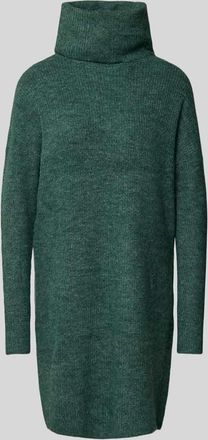 Only Loose Fit Strickkleid mit Woll-Anteil Modell JANA in Bottle Melange, Größe XS