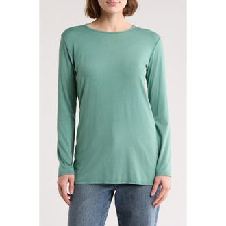 Go Couture Basic Stretch Modal T-Shirt in Kashmir at Nordstrom Rack, Size Medium