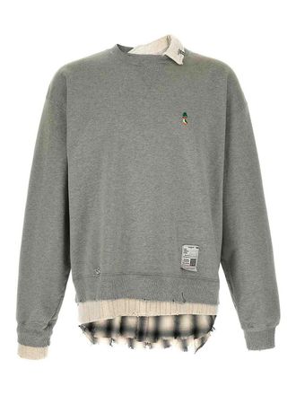Miharayasuhiro Three layer sweatshirt