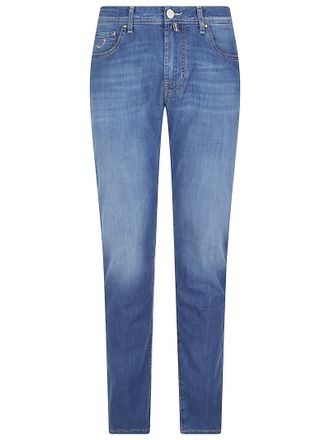 Jacob Cohen Bard Fast Cotton-Blend Jeans