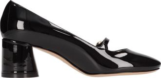 Casadei Met Hak Zwart - Dames - Pumps - Zwart - 38 1/2 EU - Leer - Schoenen