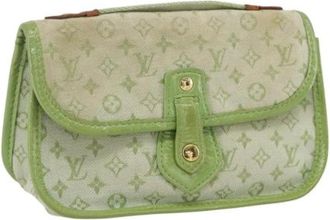 Louis Vuitton Pre-owned Canvas Schoudertas - Dames - Vintage Schoudertas - Groen - ONE Size - Vintage