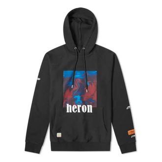 Heron Preston heron Hoodie Black HMBB001S197570381088