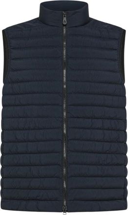 Peuterey Blauwe Mouwloze Jas - Heren - Bodywarmers - Blauw - 3XL - Jassen