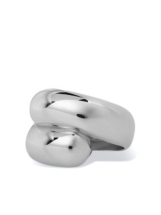 Veert The Wrap ring - men - 18kt White Gold Vermeil/Sterling Silver - 12